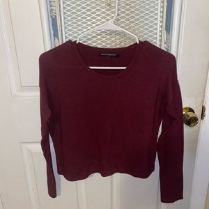 Brandy Melville Maroon Sweater